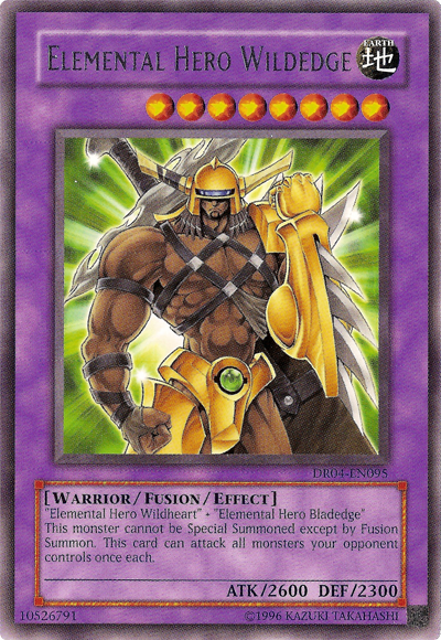 Elemental Hero Wildedge [DR04-EN095] Rare | L.A. Mood Comics and Games