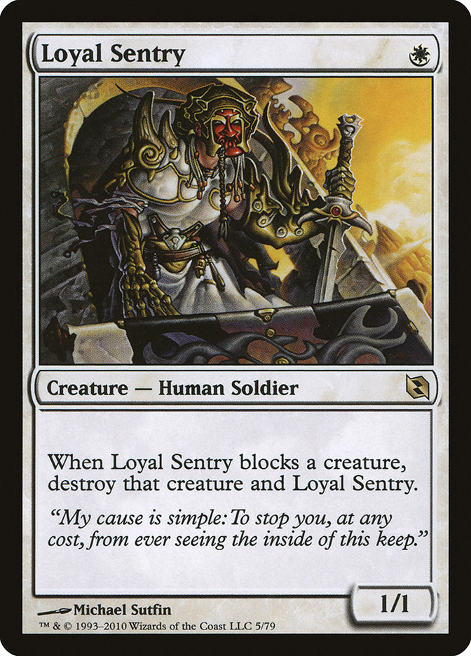 Loyal Sentry [Duel Decks: Elspeth vs. Tezzeret] | L.A. Mood Comics and Games