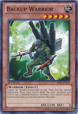 Backup Warrior [BP01-EN159] Common | L.A. Mood Comics and Games