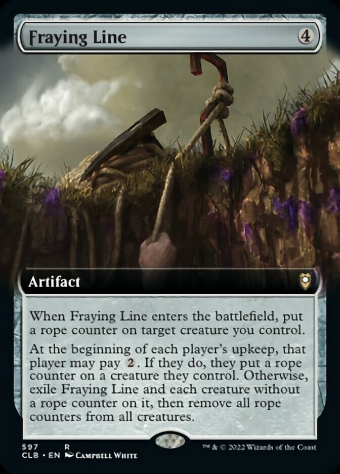 Fraying Line (Extended Art) [Commander Legends: Battle for Baldur's Gate] | L.A. Mood Comics and Games
