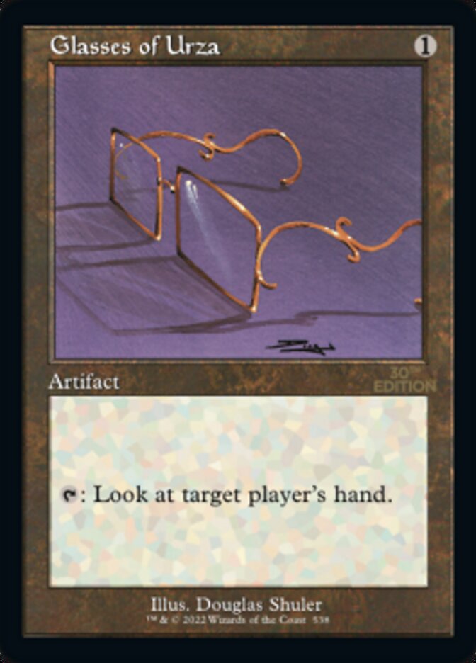 Glasses of Urza (Retro) [30th Anniversary Edition] | L.A. Mood Comics and Games