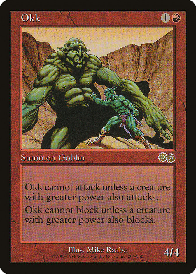 Okk [Urza's Saga] | L.A. Mood Comics and Games