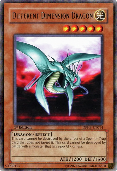 Different Dimension Dragon [DPKB-EN014] Rare | L.A. Mood Comics and Games