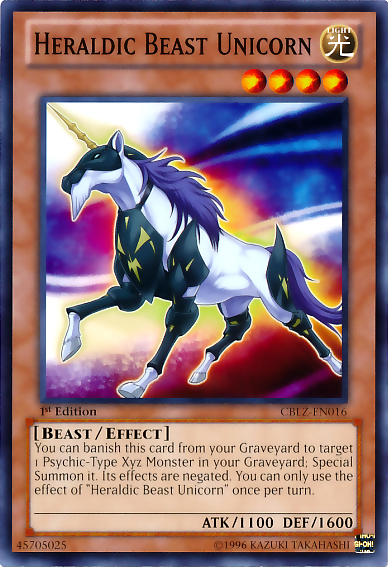 Heraldic Beast Unicorn [CBLZ-EN016] Common | L.A. Mood Comics and Games