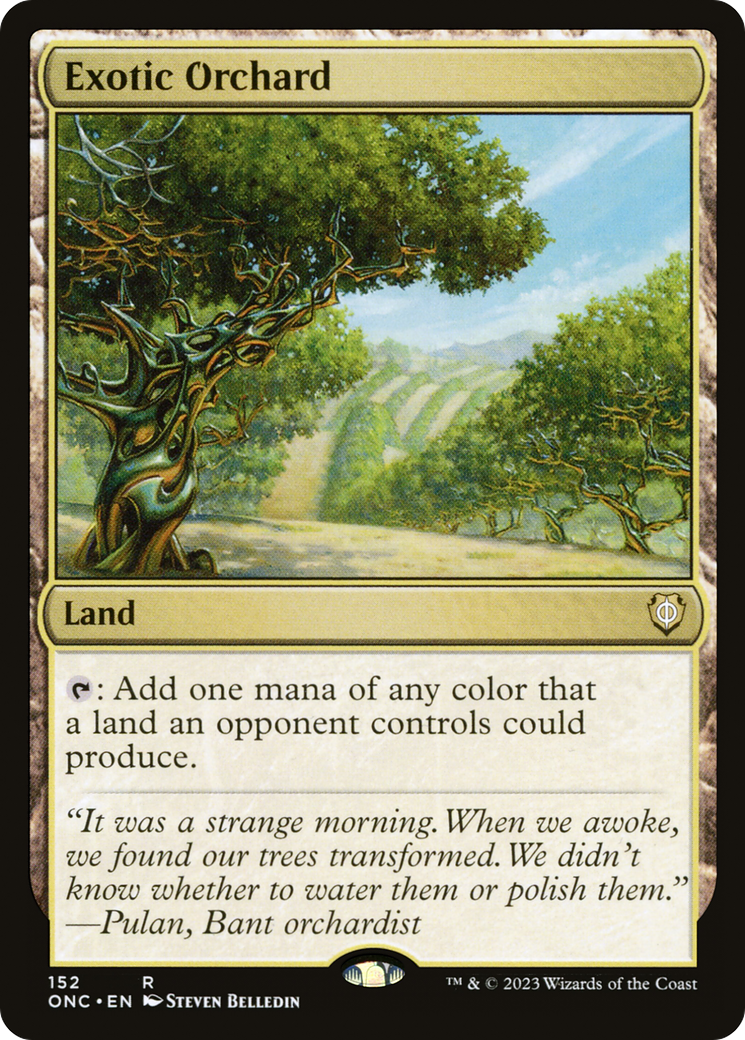 Exotic Orchard [Phyrexia: All Will Be One Commander] | L.A. Mood Comics and Games