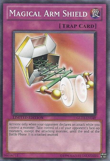 Magical Arm Shield [GLD3-EN048] Common | L.A. Mood Comics and Games