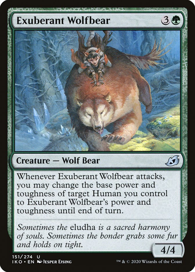 Exuberant Wolfbear [Ikoria: Lair of Behemoths] | L.A. Mood Comics and Games