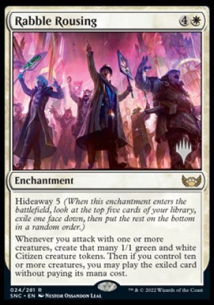 Rabble Rousing (Promo Pack) [Streets of New Capenna Promos] | L.A. Mood Comics and Games