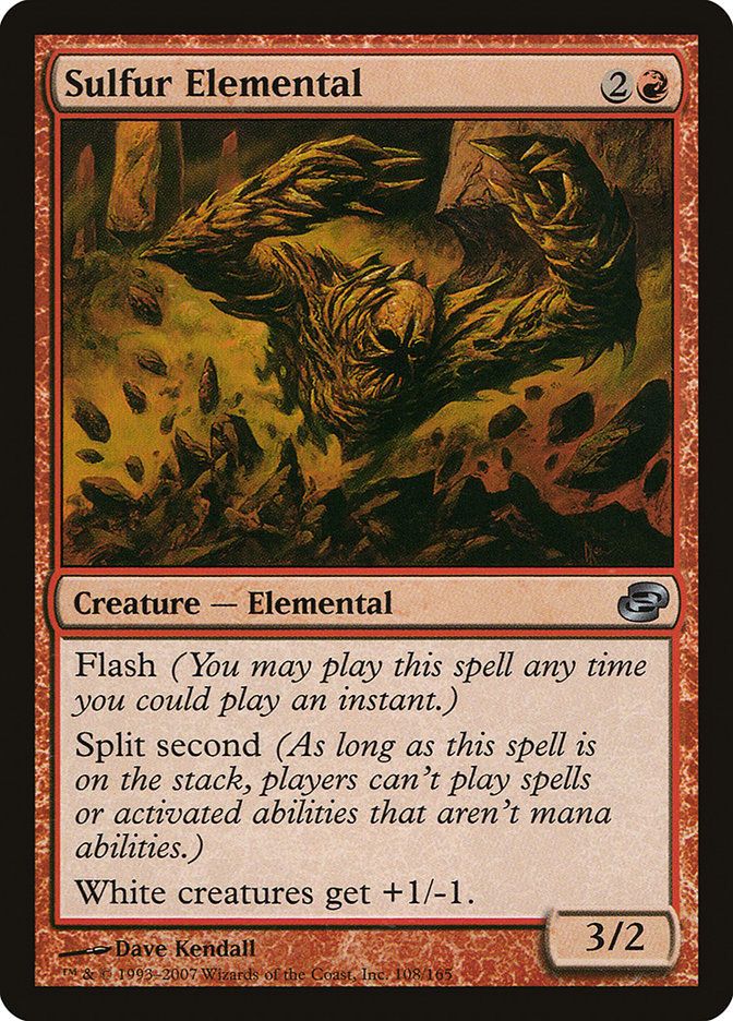 Sulfur Elemental [Planar Chaos] | L.A. Mood Comics and Games