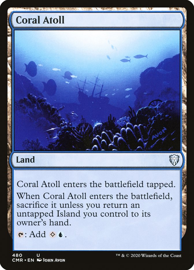 Coral Atoll [Commander Legends] | L.A. Mood Comics and Games