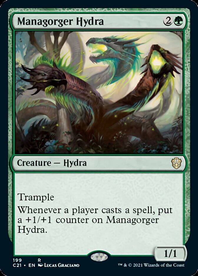 Managorger Hydra [Commander 2021] | L.A. Mood Comics and Games