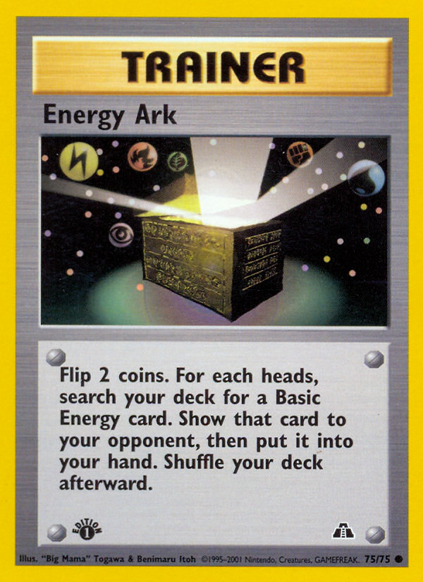 Energy Ark (75/75) [Neo Discovery 1st Edition] | L.A. Mood Comics and Games