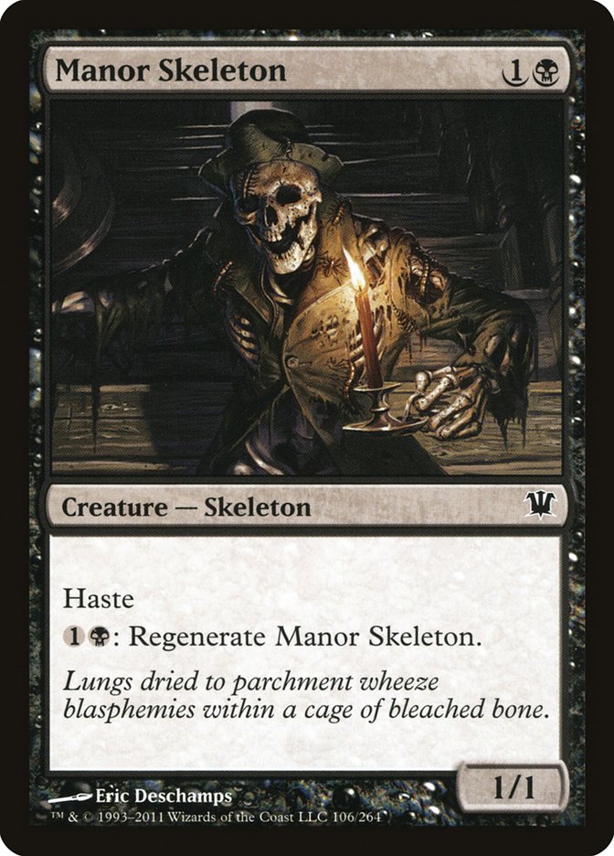 Manor Skeleton [Innistrad] | L.A. Mood Comics and Games