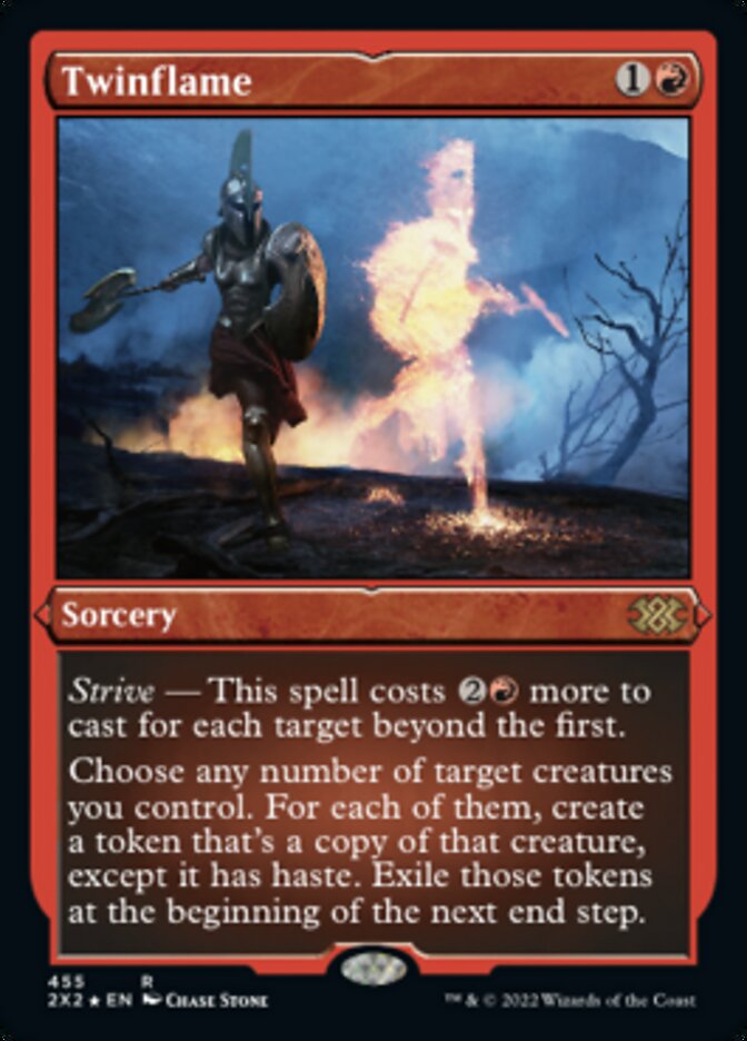 Twinflame (Foil Etched) [Double Masters 2022] | L.A. Mood Comics and Games
