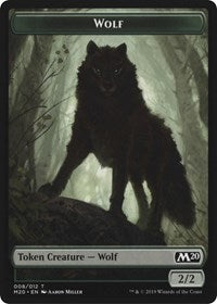 Zombie // Wolf Double-Sided Token [Game Night 2019 Tokens] | L.A. Mood Comics and Games