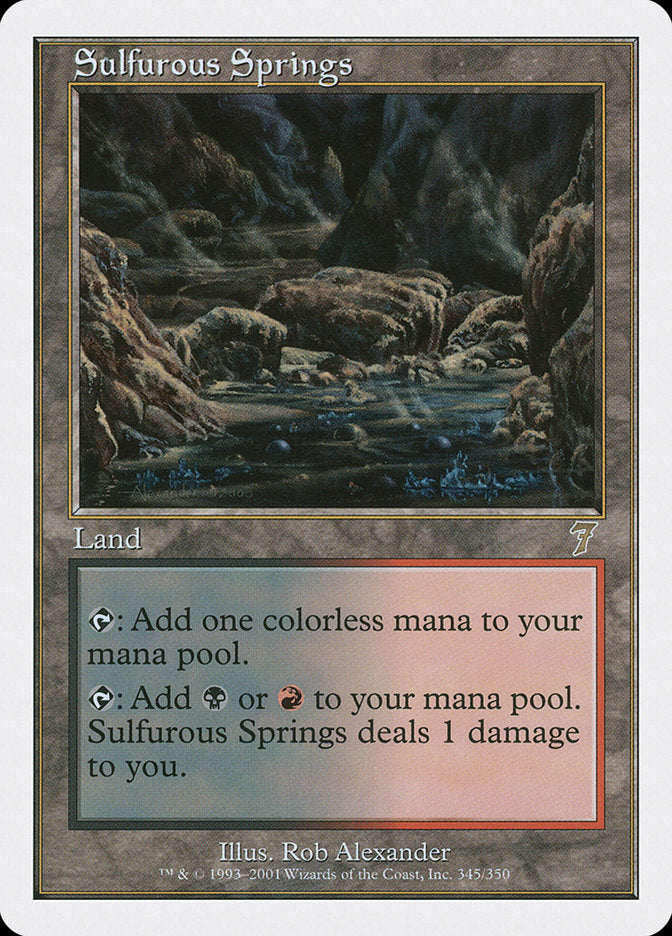 Sulfurous Springs [Seventh Edition] | L.A. Mood Comics and Games
