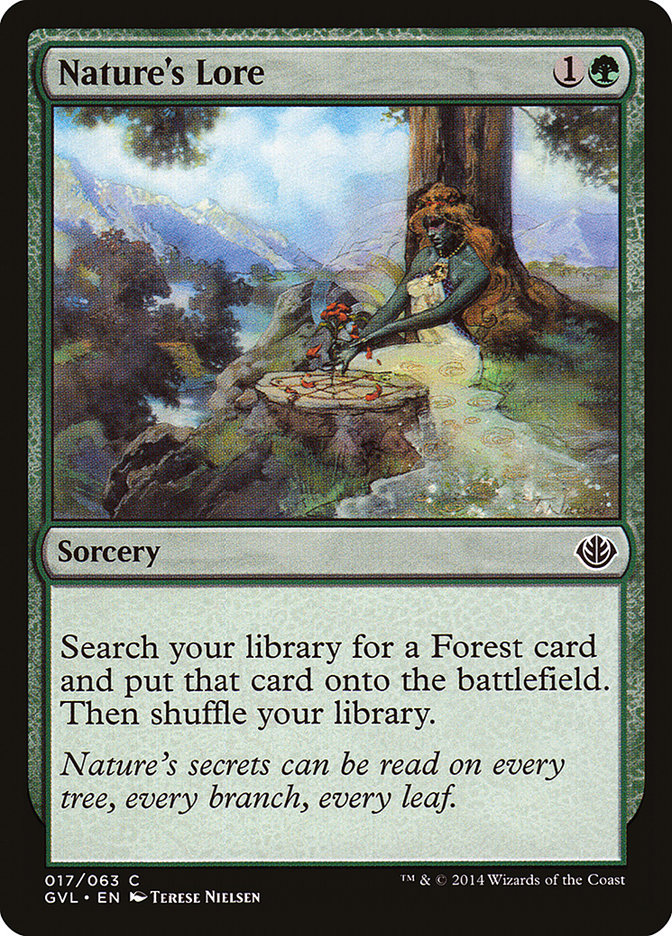 Nature's Lore (Garruk vs. Liliana) [Duel Decks Anthology] | L.A. Mood Comics and Games