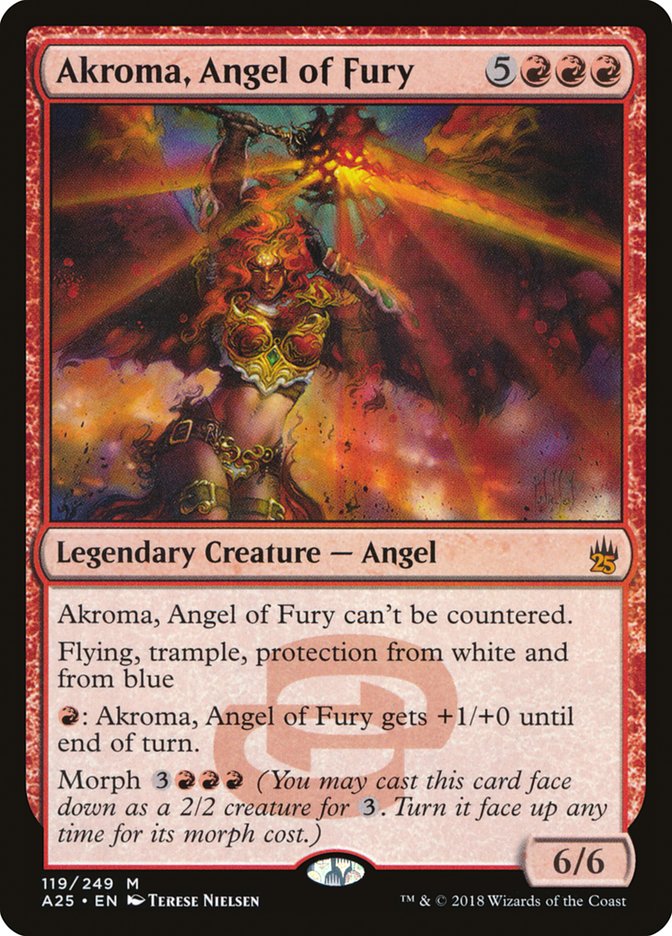 Akroma, Angel of Fury [Masters 25] | L.A. Mood Comics and Games