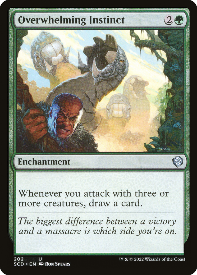 Overwhelming Instinct [Starter Commander Decks] | L.A. Mood Comics and Games