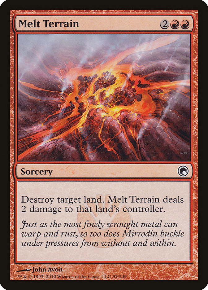 Melt Terrain [Scars of Mirrodin] | L.A. Mood Comics and Games