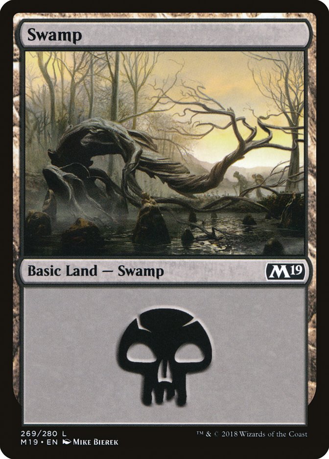 Swamp (269) [Core Set 2019] | L.A. Mood Comics and Games