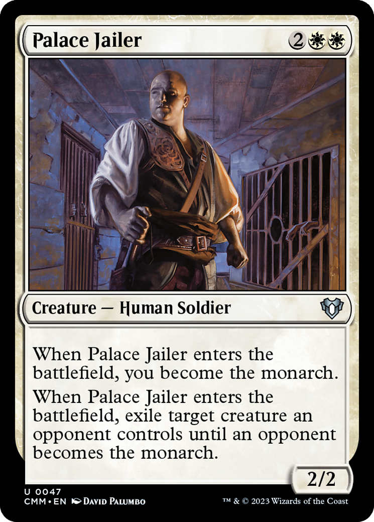 Palace Jailer [Commander Masters] | L.A. Mood Comics and Games