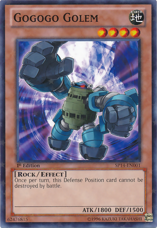 Gogogo Golem [SP14-EN001] Starfoil Rare | L.A. Mood Comics and Games