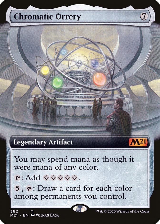 Chromatic Orrery (Extended Art) [Core Set 2021] | L.A. Mood Comics and Games