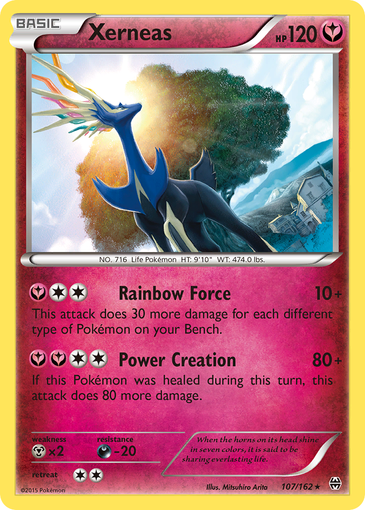 Xerneas (107/162) [XY: BREAKthrough] | L.A. Mood Comics and Games