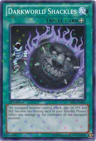 Darkworld Shackles [BP01-EN083] Starfoil Rare | L.A. Mood Comics and Games
