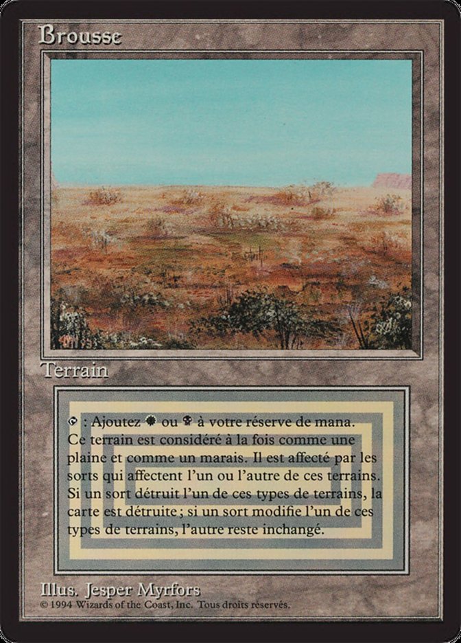 Scrubland [Foreign Black Border] | L.A. Mood Comics and Games