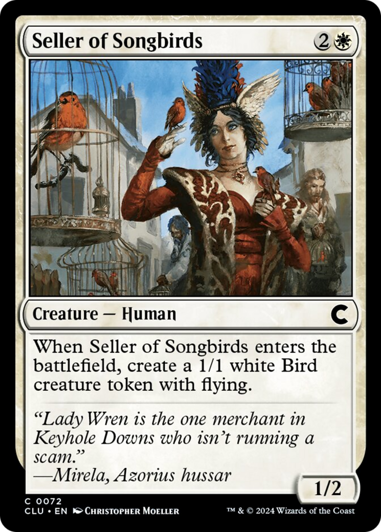 Seller of Songbirds [Ravnica: Clue Edition] | L.A. Mood Comics and Games