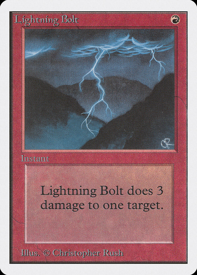 Lightning Bolt [Unlimited Edition] | L.A. Mood Comics and Games