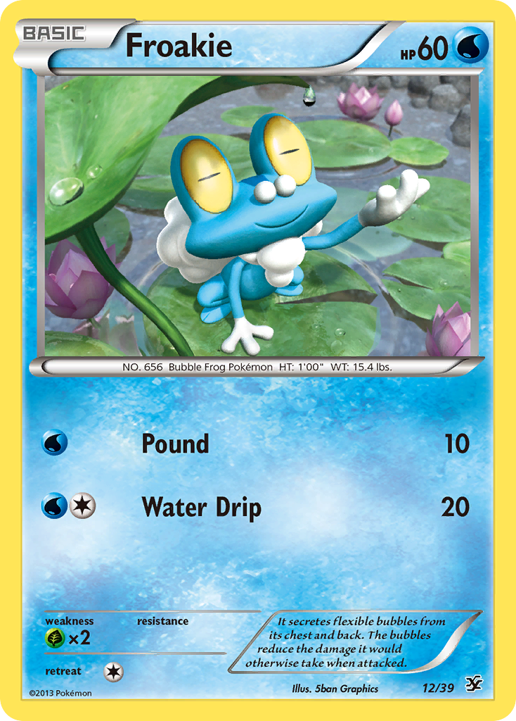 Froakie (12/39) [XY: Kalos Starter Set] | L.A. Mood Comics and Games