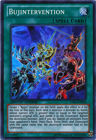 Bujintervention [LVAL-ENDE4] Super Rare | L.A. Mood Comics and Games