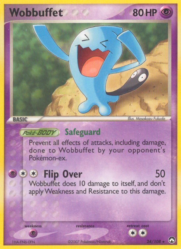 Wobbuffet (24/108) [EX: Power Keepers] | L.A. Mood Comics and Games