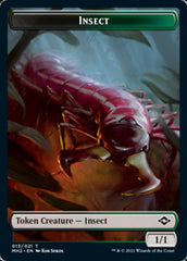 Insect // Treasure (21) Double-Sided Token [Modern Horizons 2 Tokens] | L.A. Mood Comics and Games