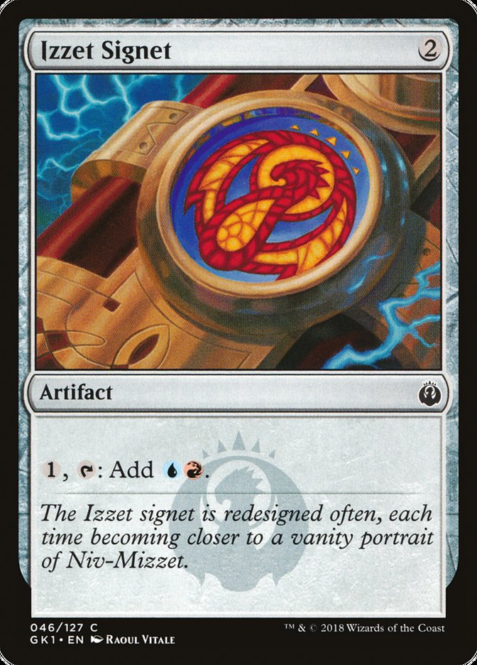 Izzet Signet [Guilds of Ravnica Guild Kit] | L.A. Mood Comics and Games
