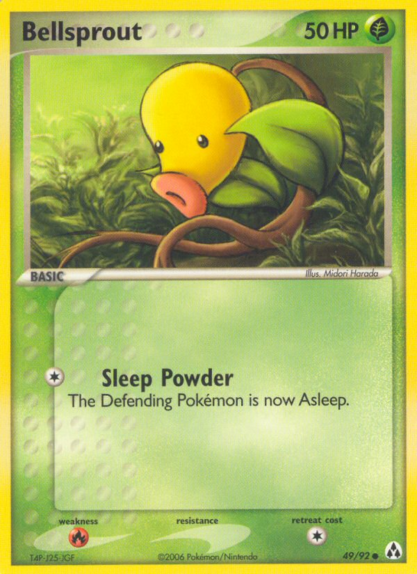 Bellsprout (49/92) [EX: Legend Maker] | L.A. Mood Comics and Games