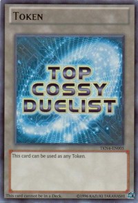 Top Ranked COSSY Duelist Token (Blue) [TKN4-EN005] Ultra Rare | L.A. Mood Comics and Games