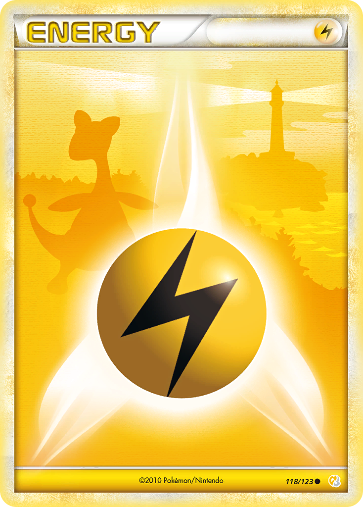 Lightning Energy (118/123) [HeartGold & SoulSilver: Base Set] | L.A. Mood Comics and Games