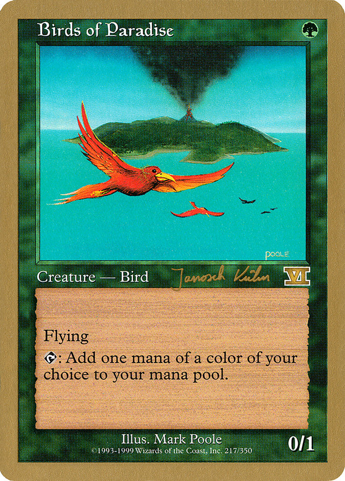 Birds of Paradise (Janosch Kuhn) [World Championship Decks 2000] | L.A. Mood Comics and Games