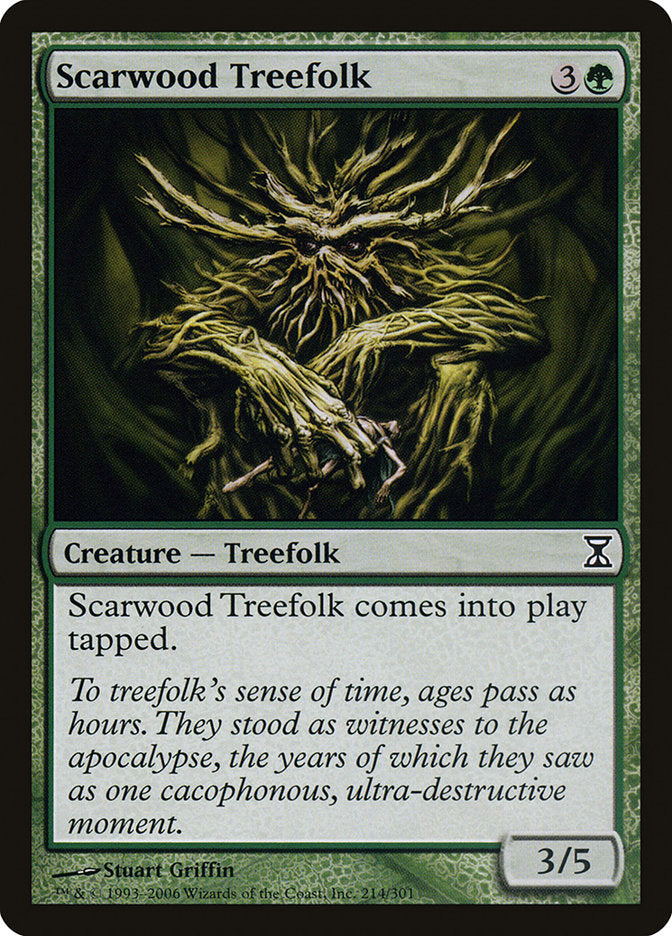 Scarwood Treefolk [Time Spiral] | L.A. Mood Comics and Games