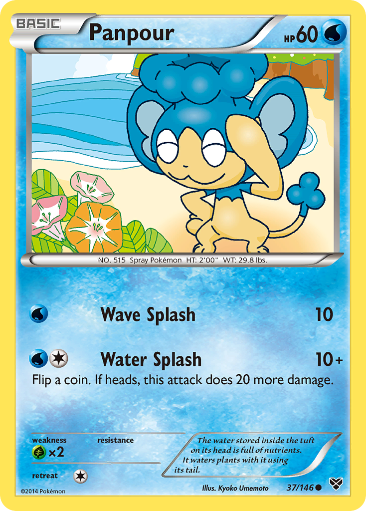 Panpour (37/146) [XY: Base Set] | L.A. Mood Comics and Games