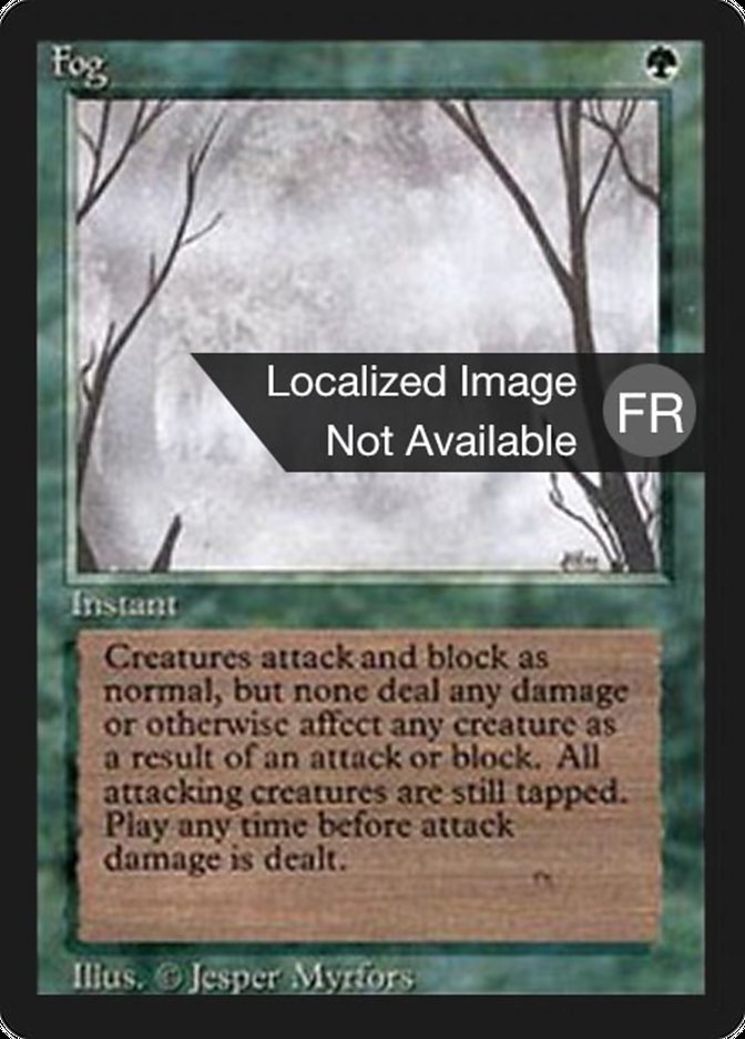 Fog [Foreign Black Border] | L.A. Mood Comics and Games