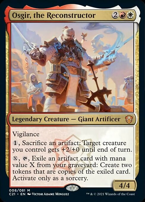 Osgir, the Reconstructor [Commander 2021] | L.A. Mood Comics and Games
