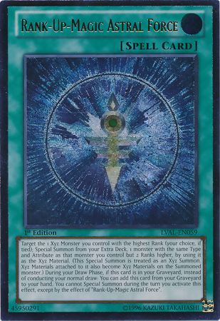 Rank-Up-Magic Astral Force [LVAL-EN059] Ultimate Rare | L.A. Mood Comics and Games