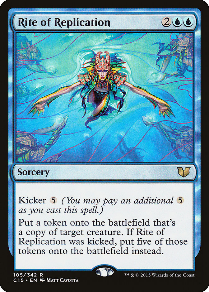 Rite of Replication [Commander 2015] | L.A. Mood Comics and Games