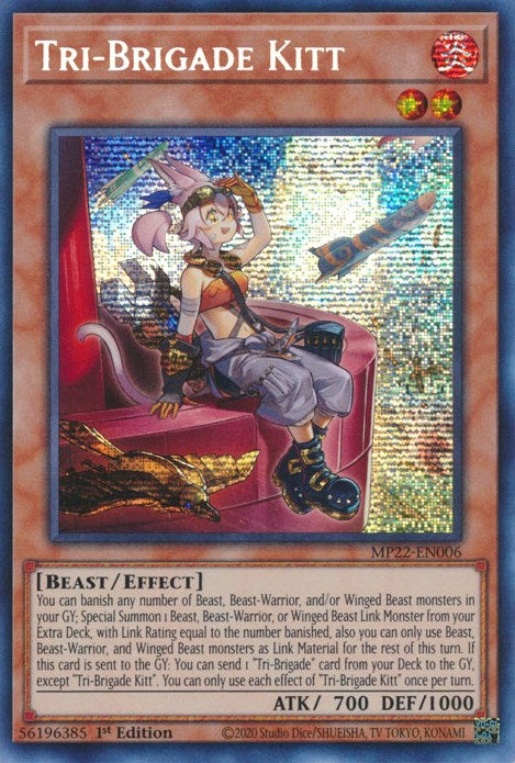 Tri-Brigade Kitt [MP22-EN006] Prismatic Secret Rare | L.A. Mood Comics and Games