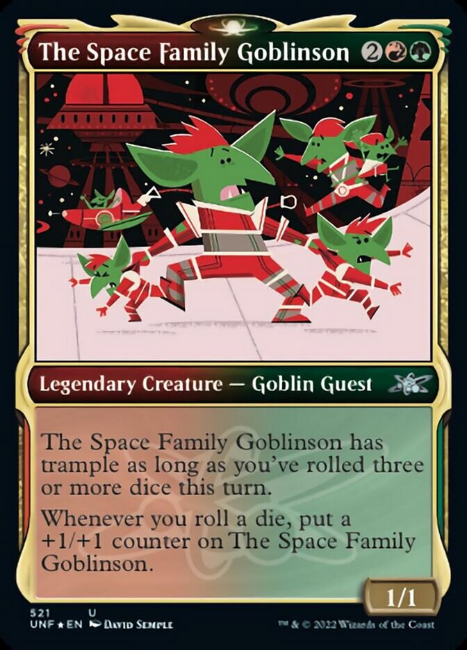 The Space Family Goblinson (Showcase) (Galaxy Foil) [Unfinity] | L.A. Mood Comics and Games